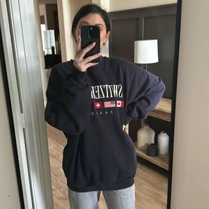 Massively oversized sweatshirt